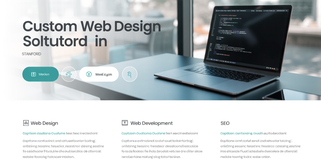 Custom Web Design Solutions in Stamford